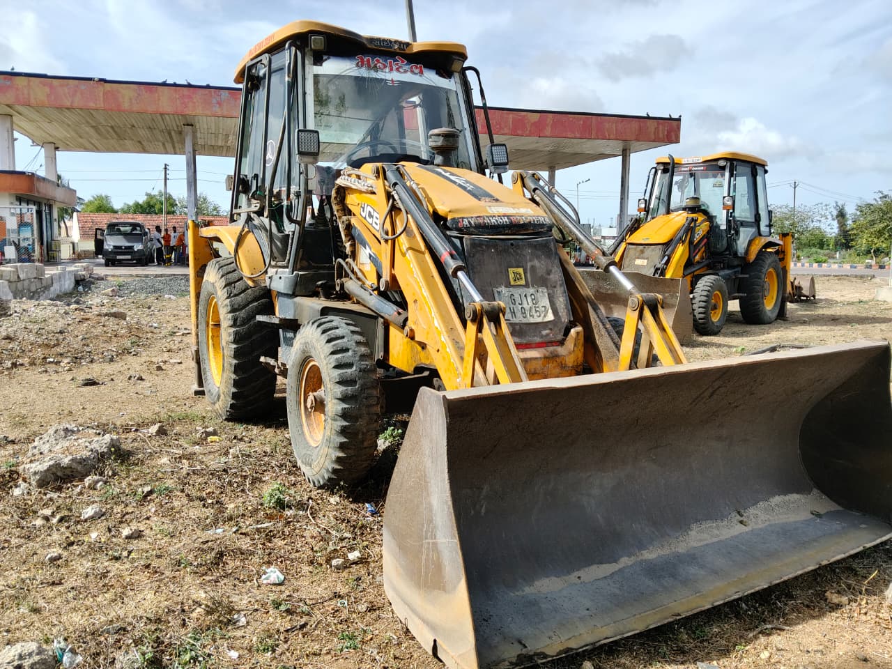 JCB BACKHOE 3DX 2013