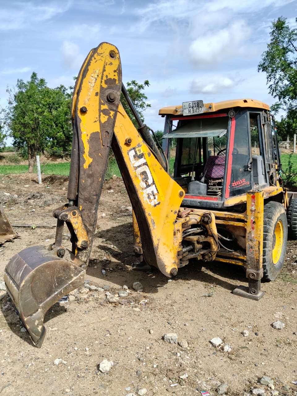 JCB BACKHOE 3DX 2013
