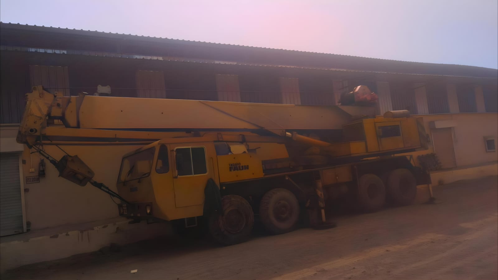 TADANO FAUN TRUCK MOUNTED CRANE HK 40 2019