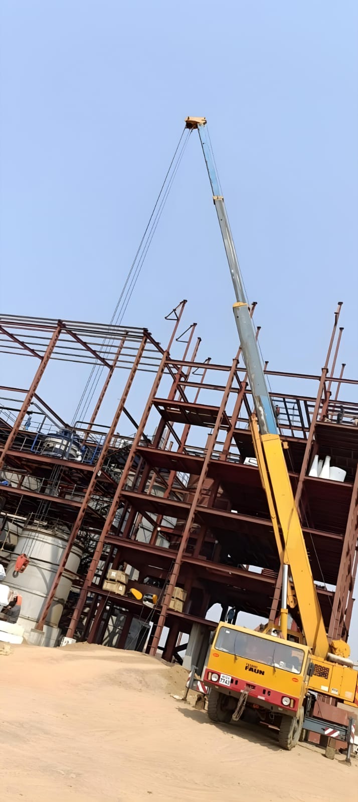 TADANO FAUN TRUCK MOUNTED CRANE HK 40 2019