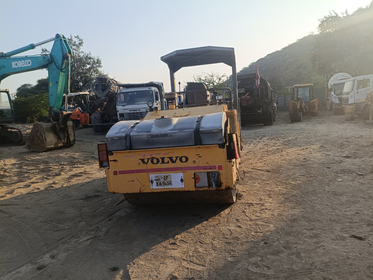 VOLVO DOUBLE DRUM ROLLER DD100 2016