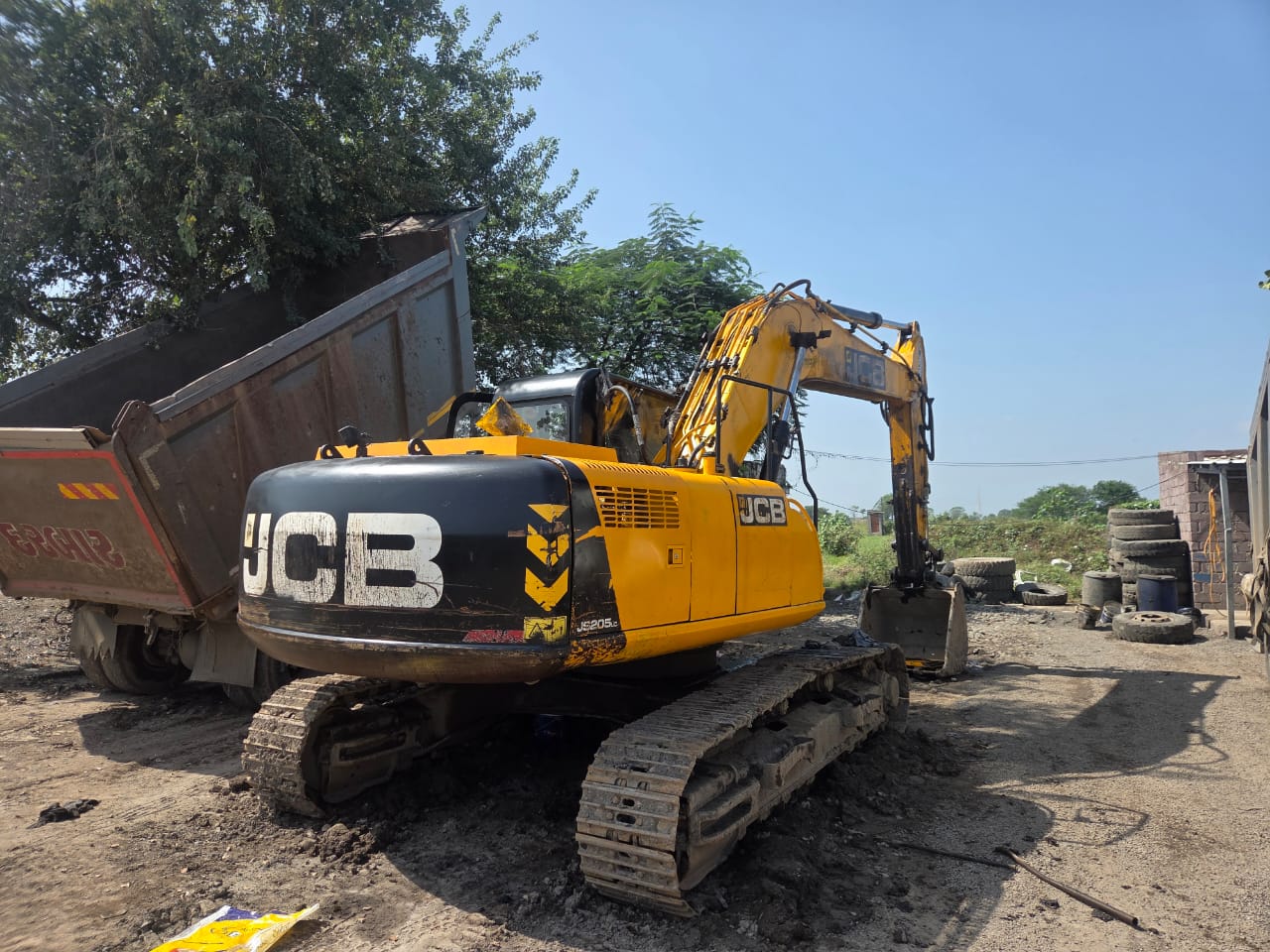JCB EXCAVATOR JS205 2019