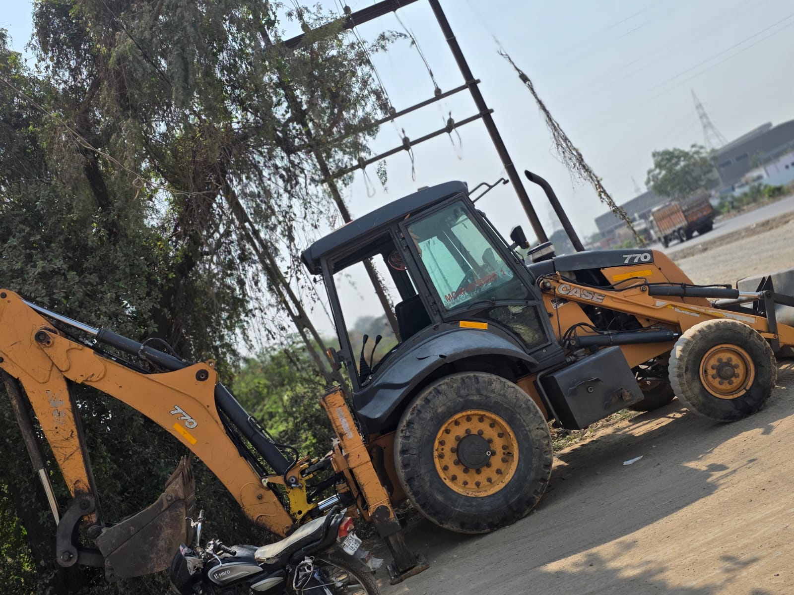 CASE BACKHOE 770 2018