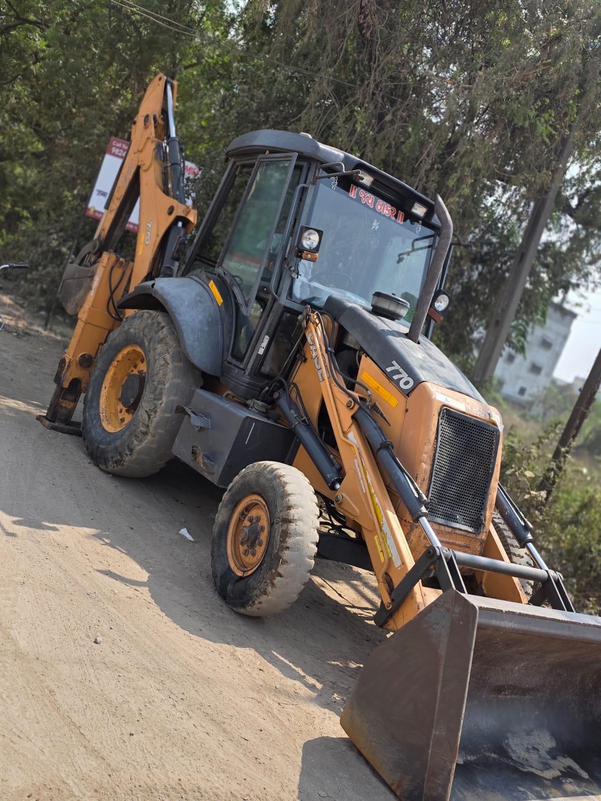 CASE BACKHOE 770 2018