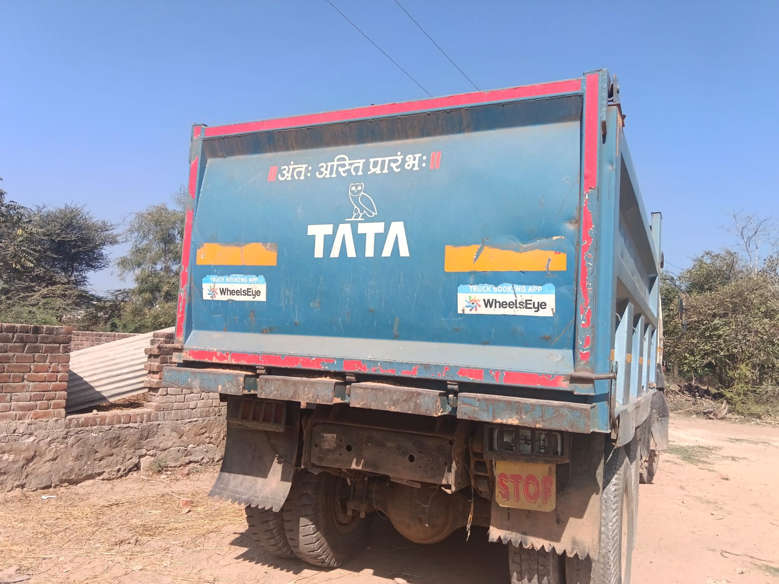 TATA SIGN DUMP TRACK 2518.K 2018