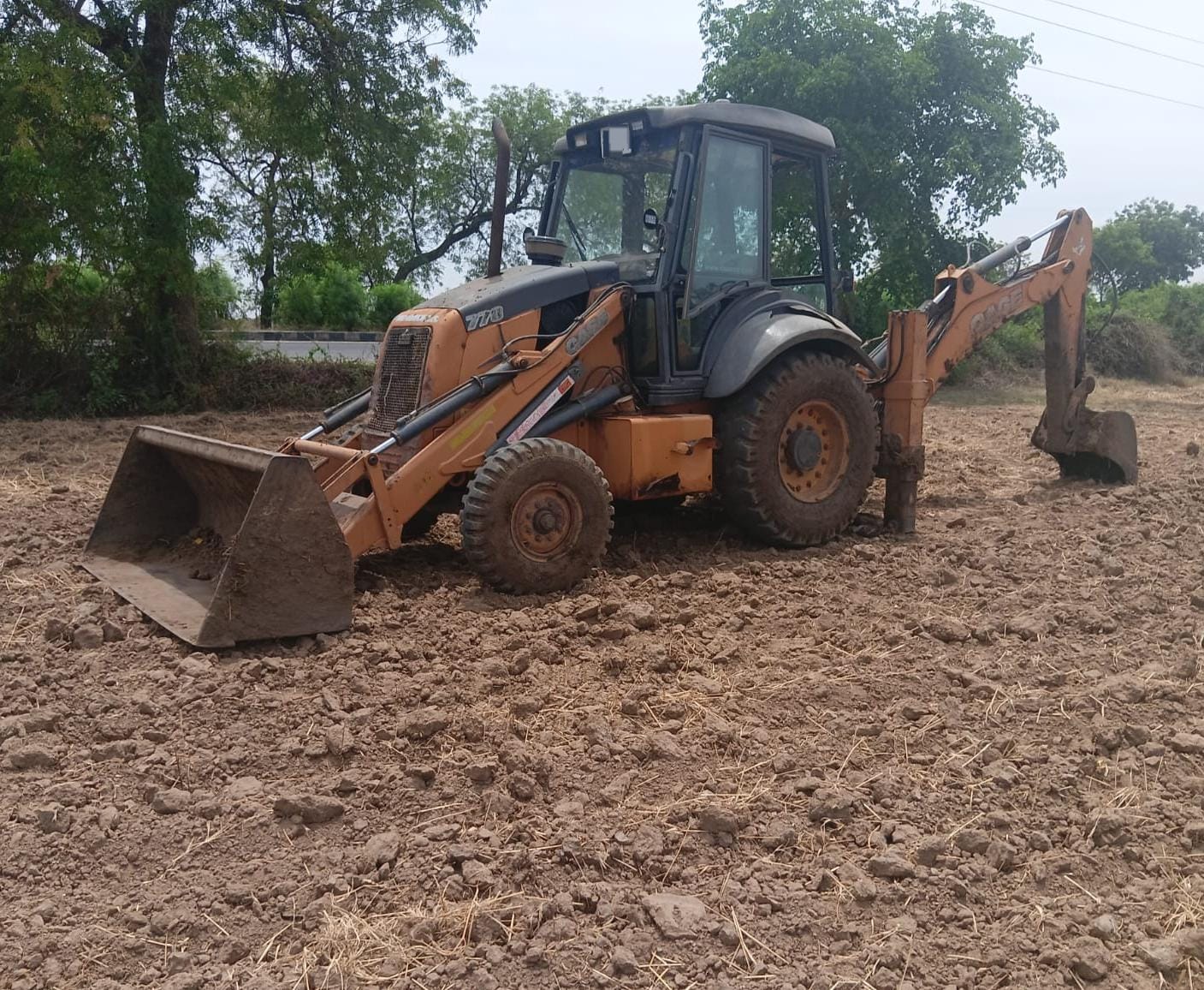 CASE BACKHOE 770 2018