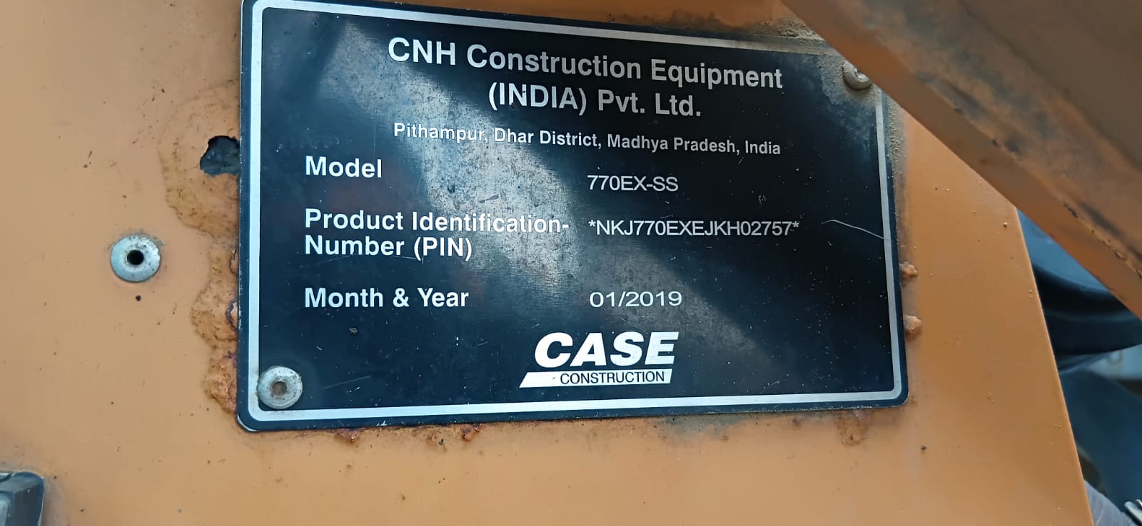 CAT BACKHOE 770EX-SS 2019