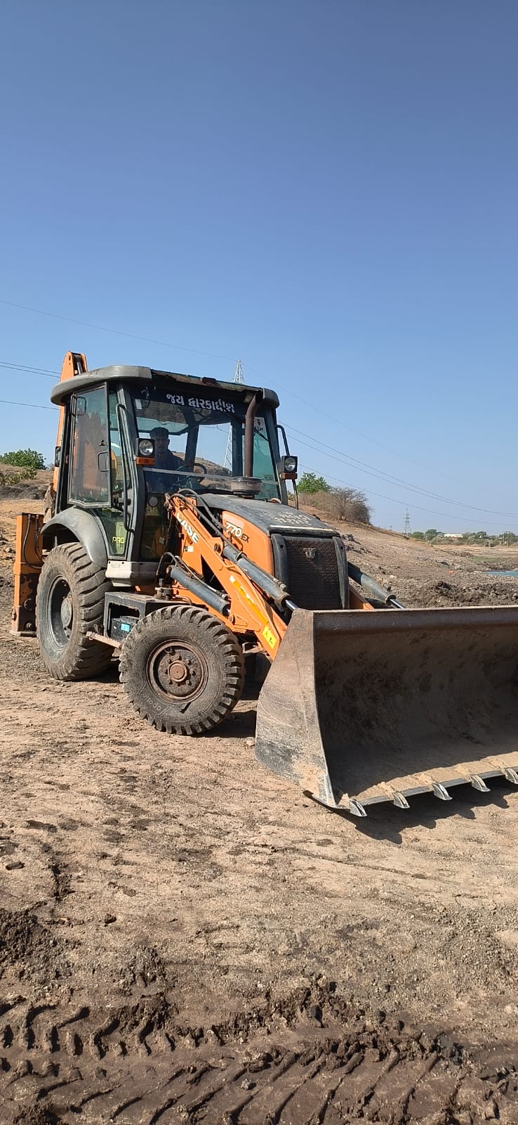 CASE BACKHOE 770 2021