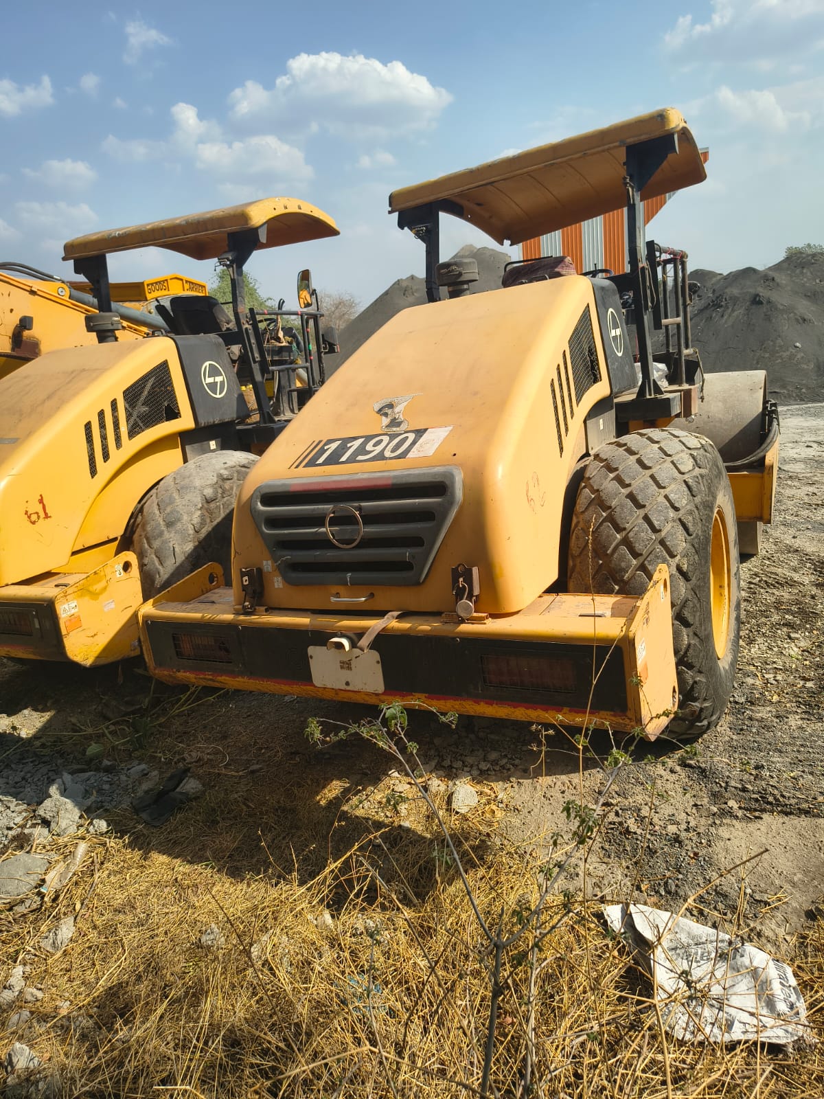 L&T SOIL COMPACTOR 1190D 2017