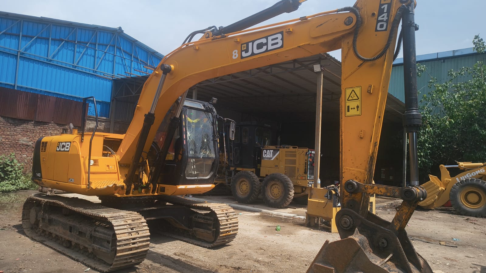JCB EXCAVATOR JS140 2018