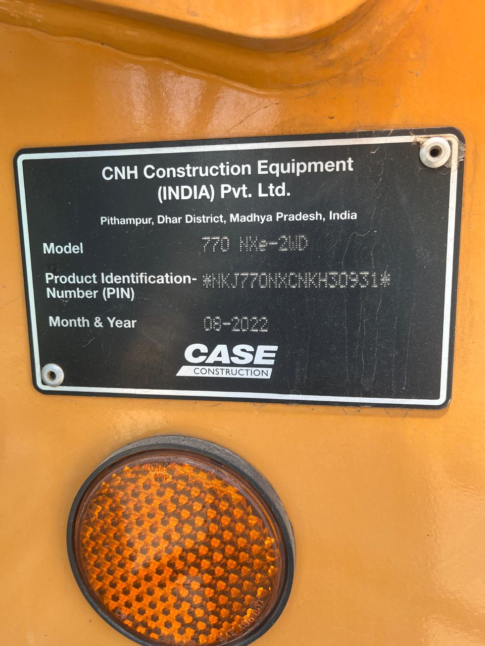 CASE BACKHOE 770NXE 2022