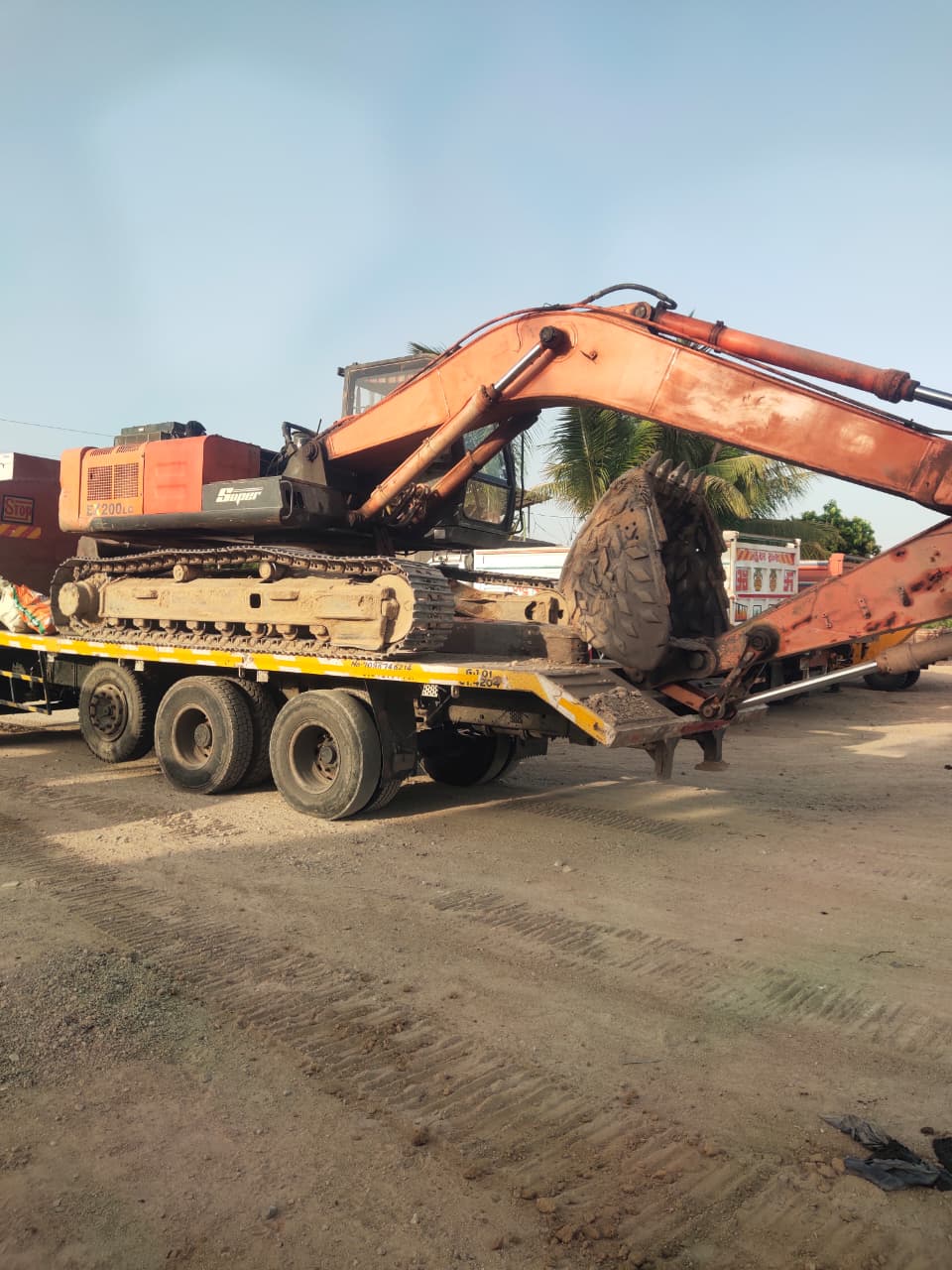 TATA HITACHI EXCAVATOR EX200 2016