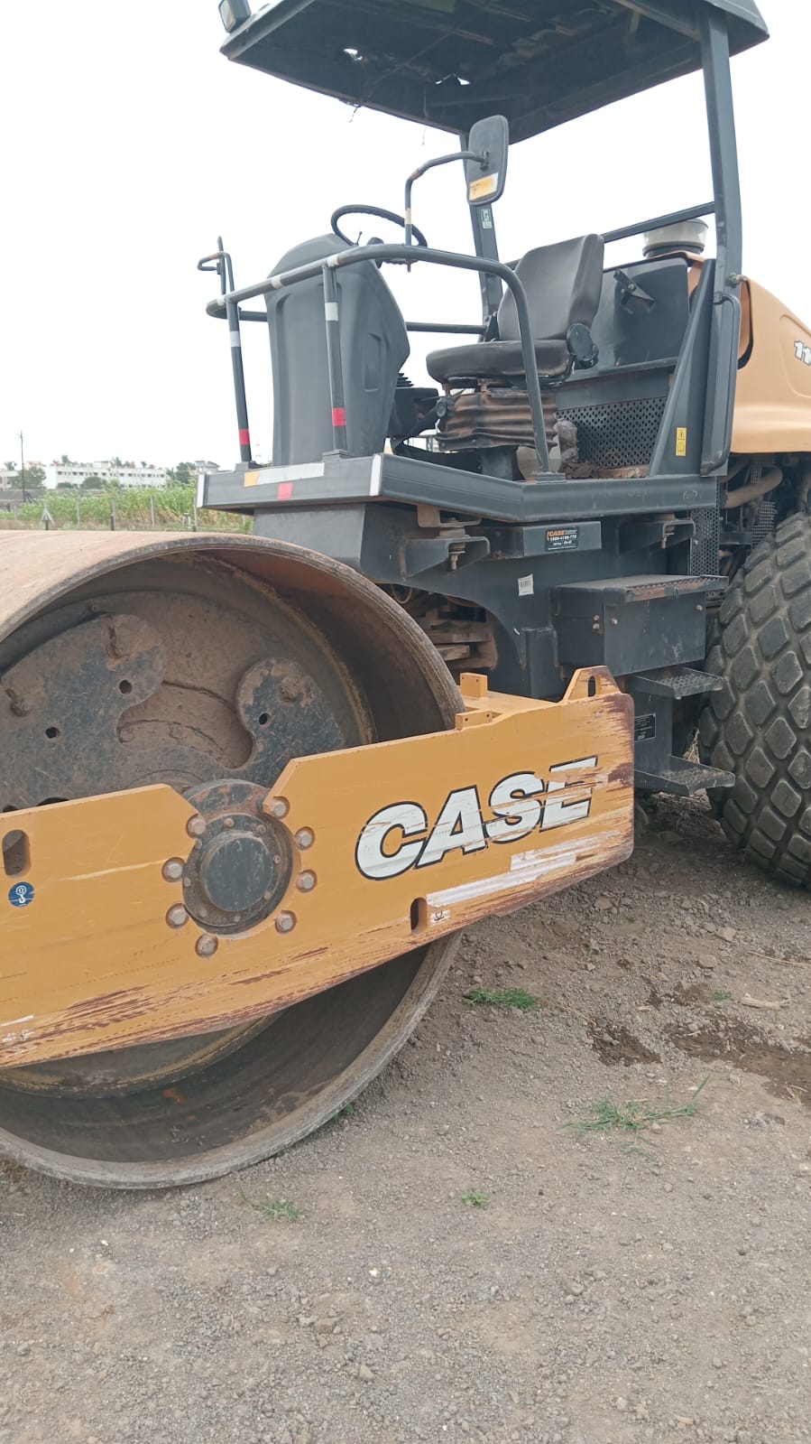CASE SINGLE DRUM ROLLER 1107EX 2024